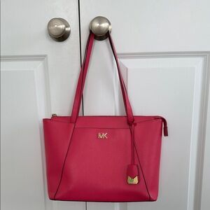 Michael Kors Fuchsia Tote Bag